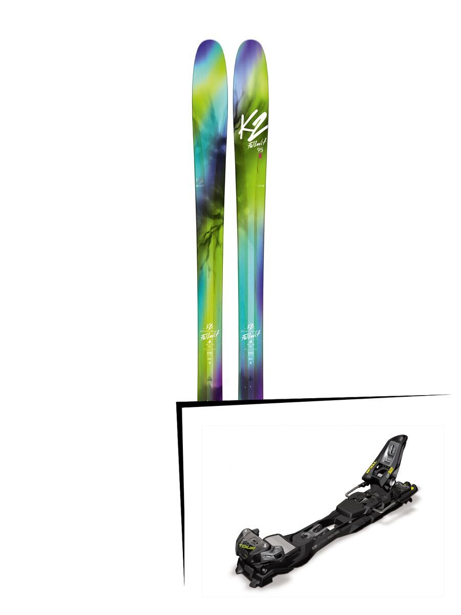 Set: K2 SKI FulLUVit 95Ti 2018 + Marker F12 Tour EPF - Bild 1