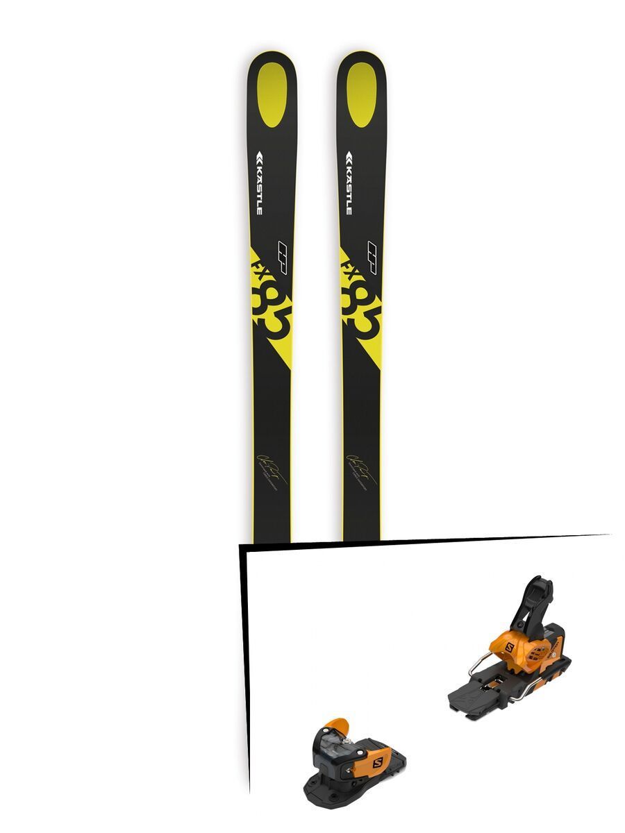 Set: Kästle FX85 HP 2019 + Salomon Warden MNC 13 saffron/black - Bild 1