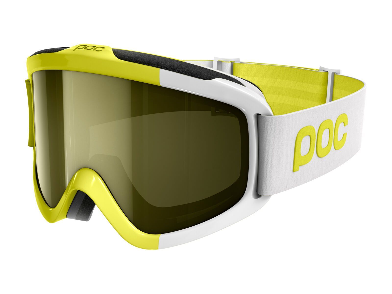 POC Iris Comp inkl. Wechselscheibe, hexane yellow/Lens: smokey yellow - Bild 1
