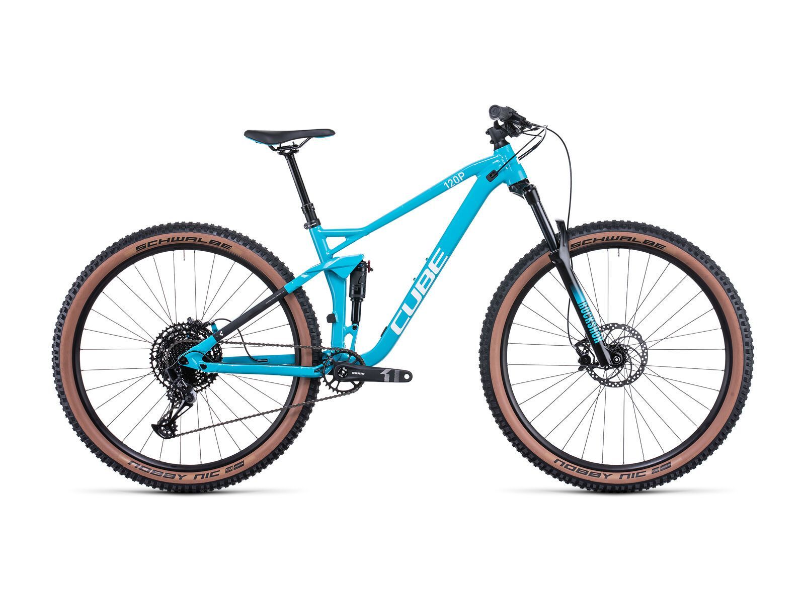 Cube Stereo 120 Pro 29, skyblue´n´white - Bild 1