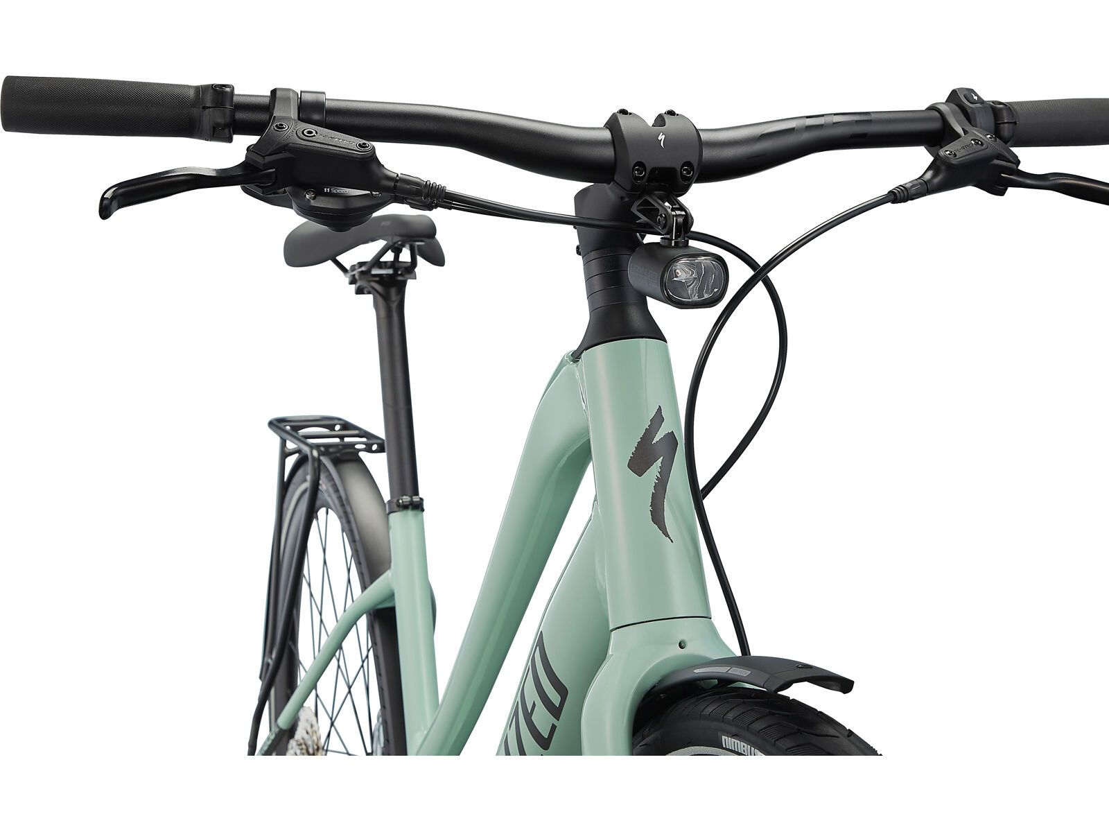 Specialized Turbo Vado SL 4.0 Step-Through EQ, white sage/black reflective - Bild 6