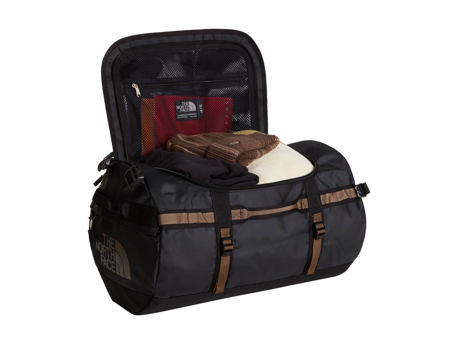 The North Face Base Camp Duffel 50L - S, tnf black/smokey brown/ - Bild 3