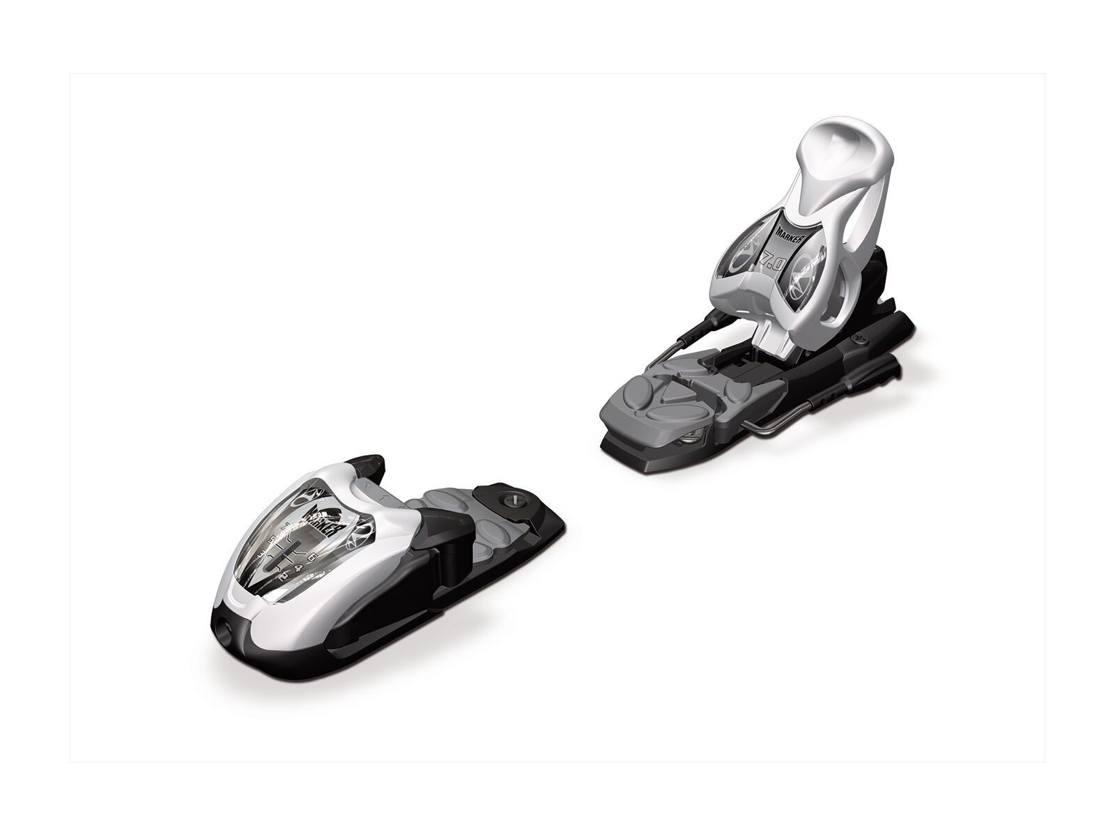 Set: K2 SKI Wayback 80 2019 + Marker M 7.0 EPS white/black - Bild 3