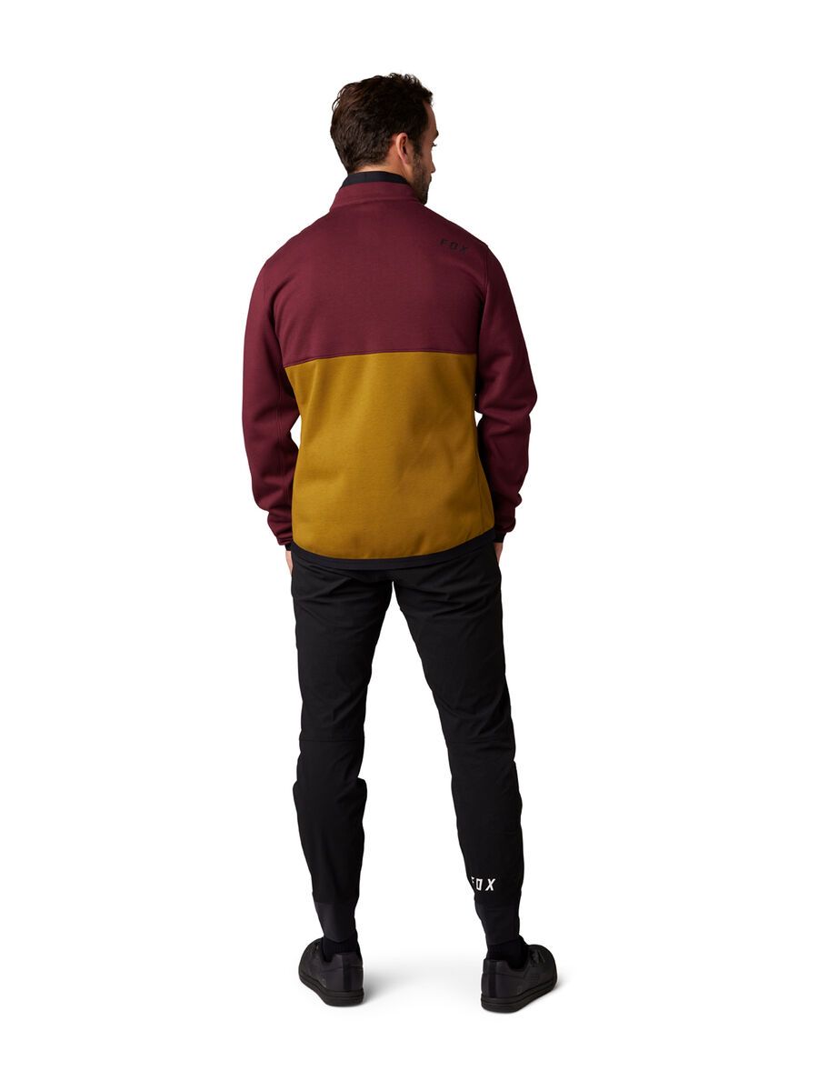 Fox Ranger Fire Fleece Crew, dark maroon - Bild 9