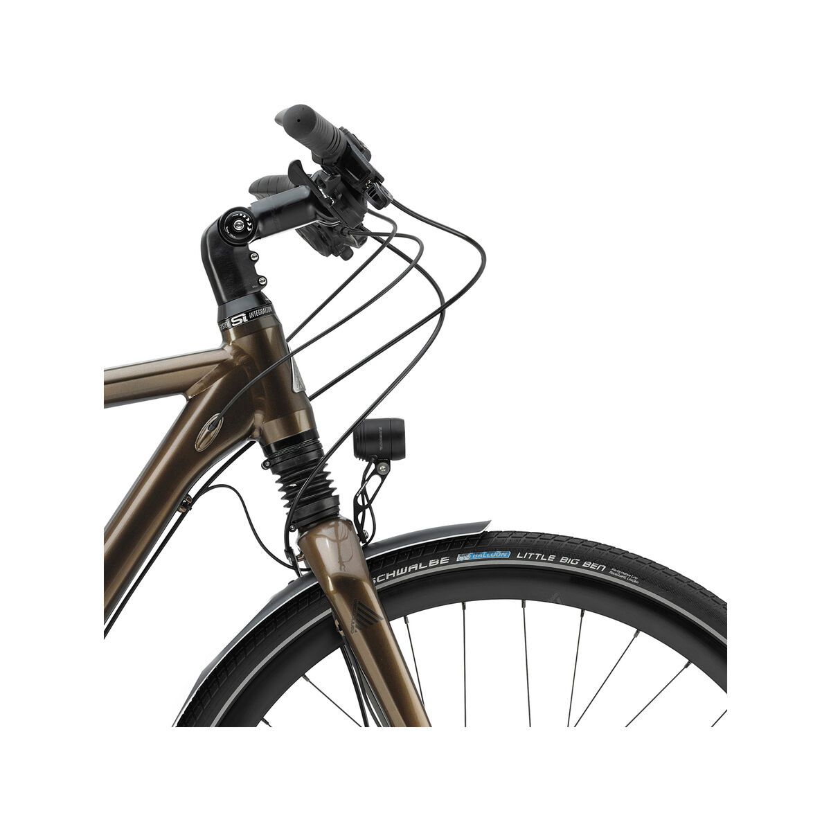 Cannondale Tesoro 1, gloss bourbon w/ matte black coffee details - Bild 5