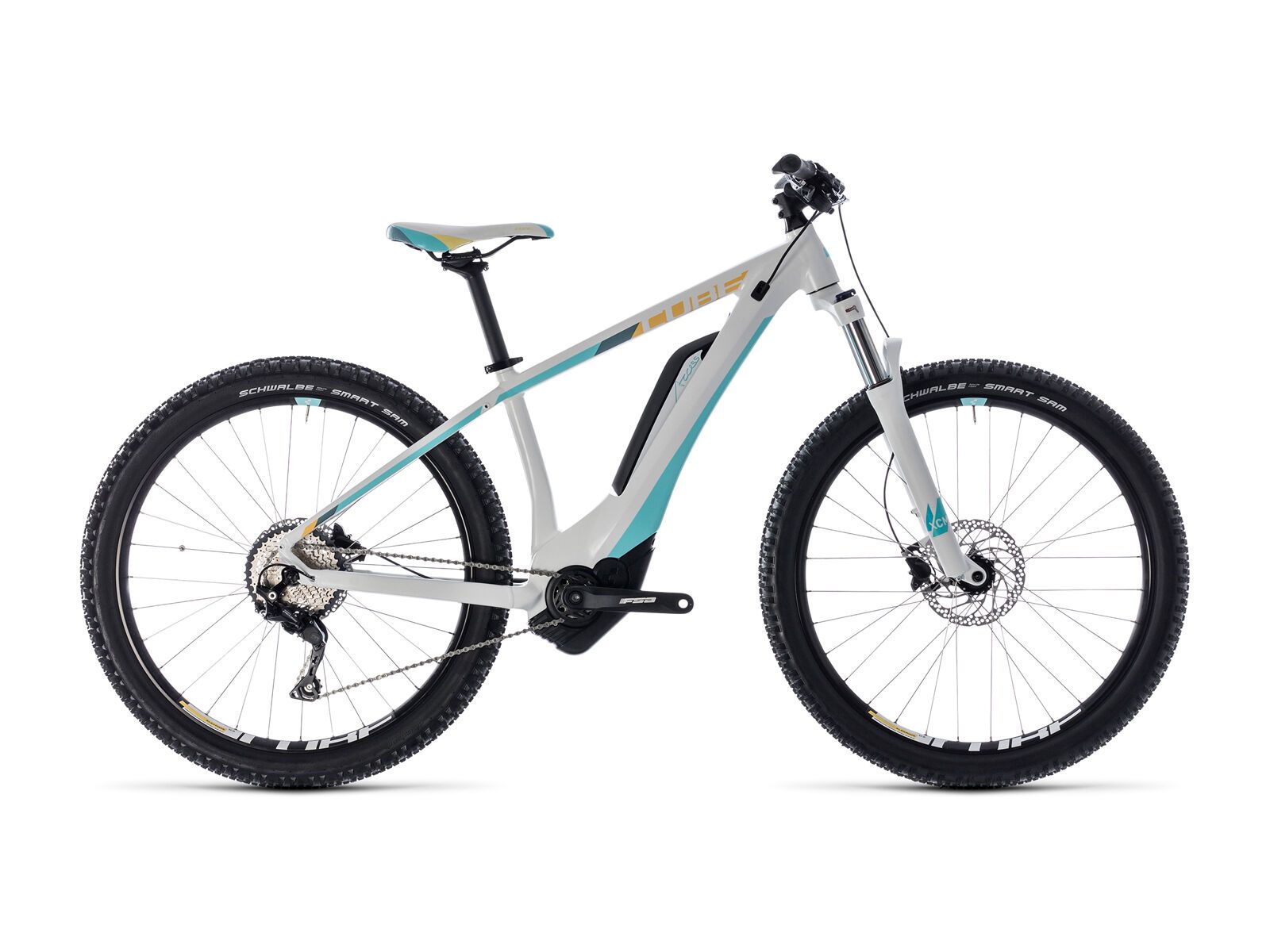 Cube Access Hybrid Pro 400 27.5, white´n´blue - Bild 1