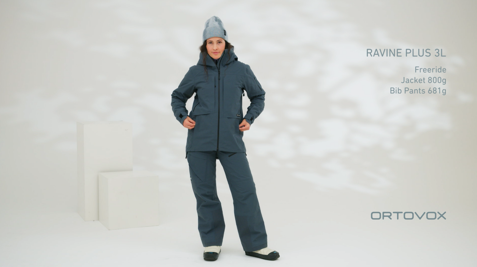 Ortovox Ravine Plus 3L Jacket W, dusk rose - Video 3