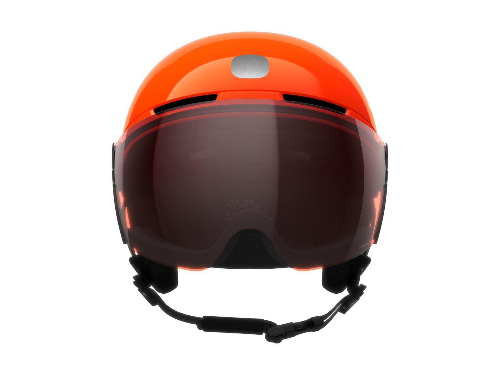 POC POCito Obex Visor, Partly Sunny/Light Orange / fluorescent orange - Bild 2
