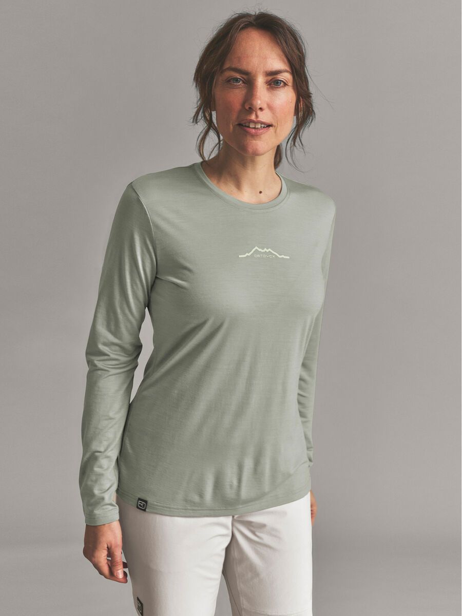 Ortovox 150 Merino Cool Mountain LS W, green sage - Bild 3