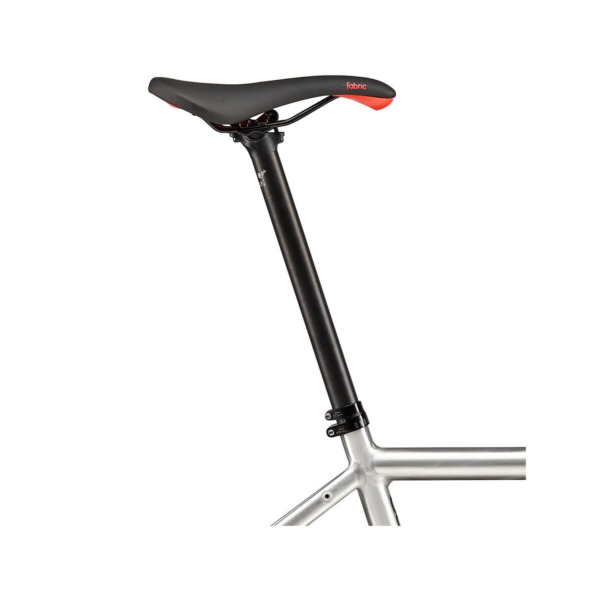 Cannondale Hooligan 1, raw w/ acid red and nearly black, gloss - RAW - Bild 5