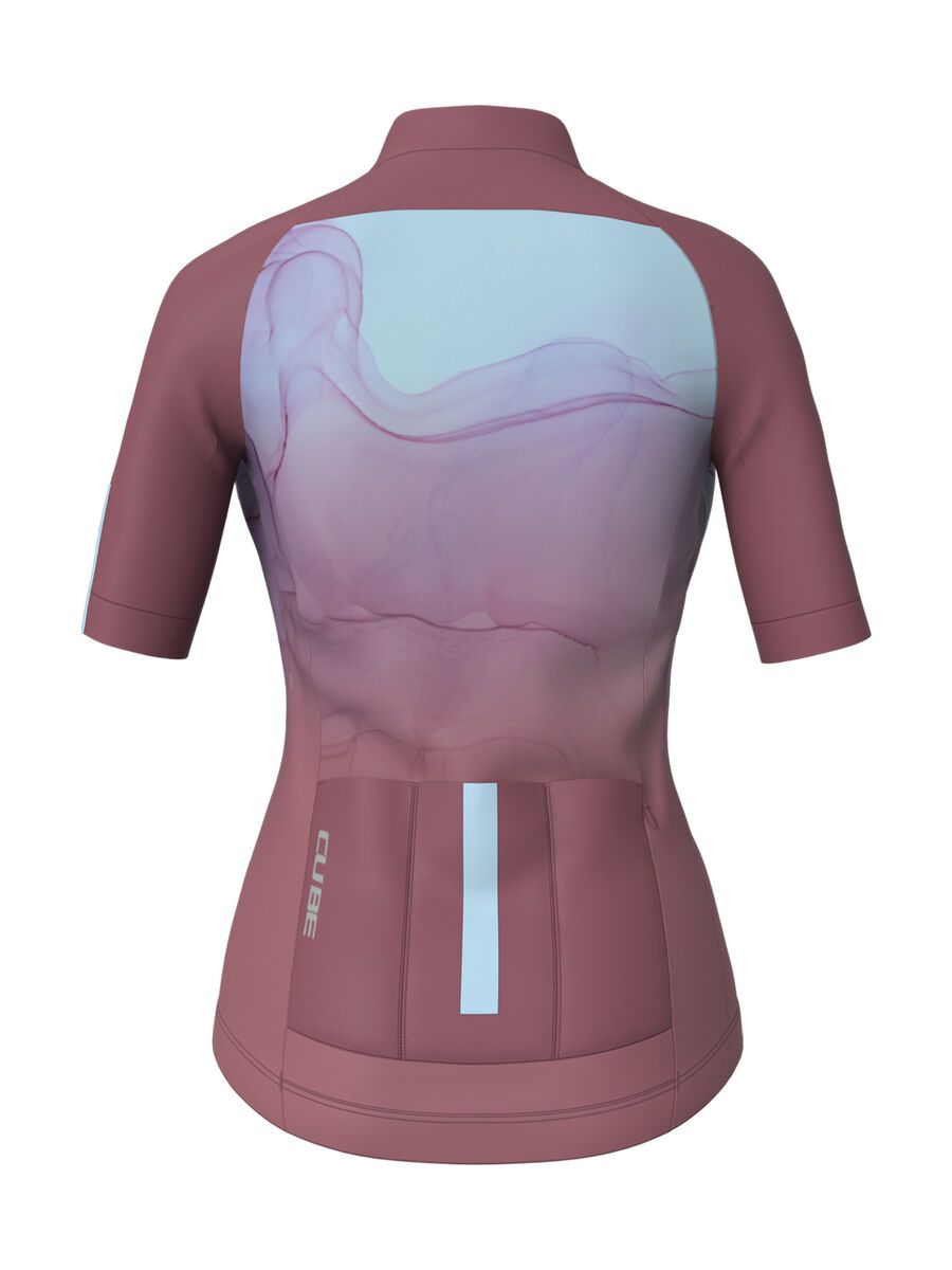 Cube Road/XC WS Trikot Artline kurzarm, bordeaux - Bild 2