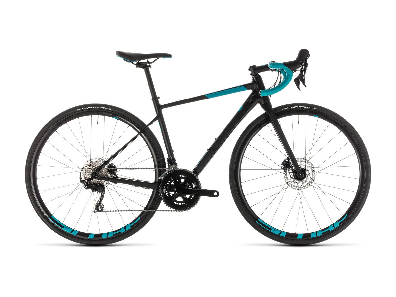 Cube Axial WS Race Disc, black´n´darkmint - Bild 1