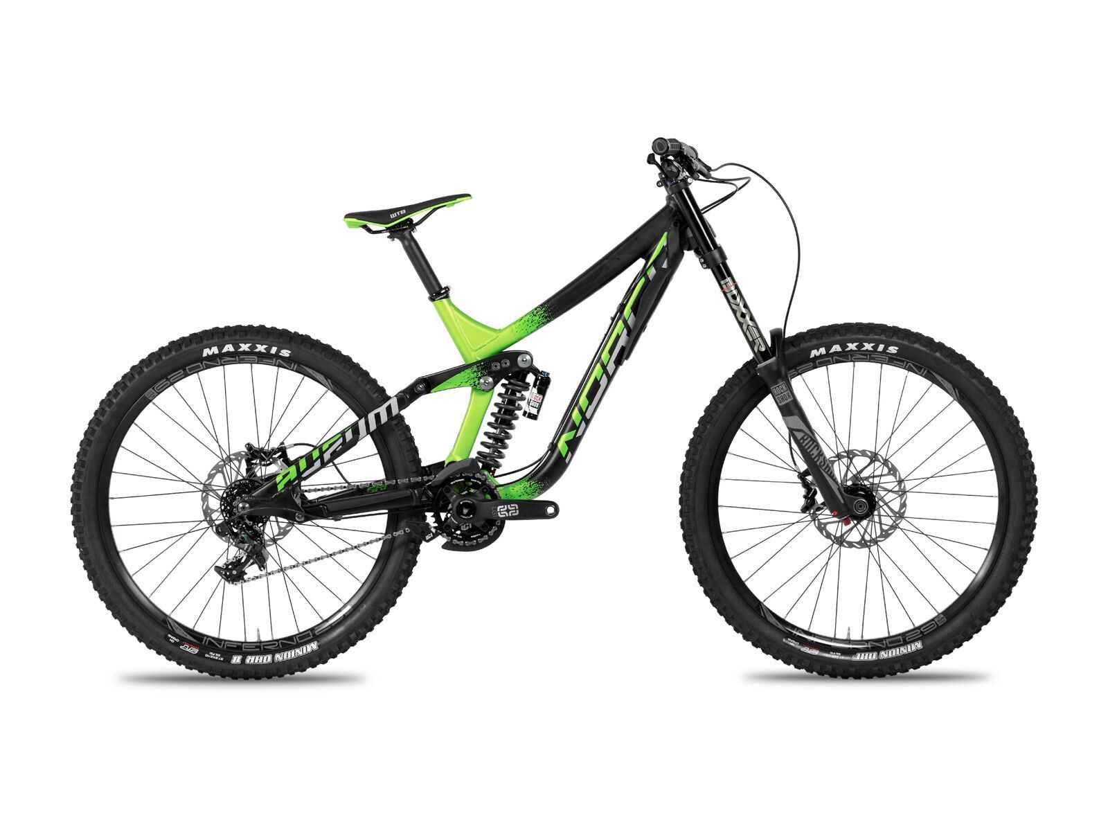 Norco Aurum A 7.1, black/green - Bild 1