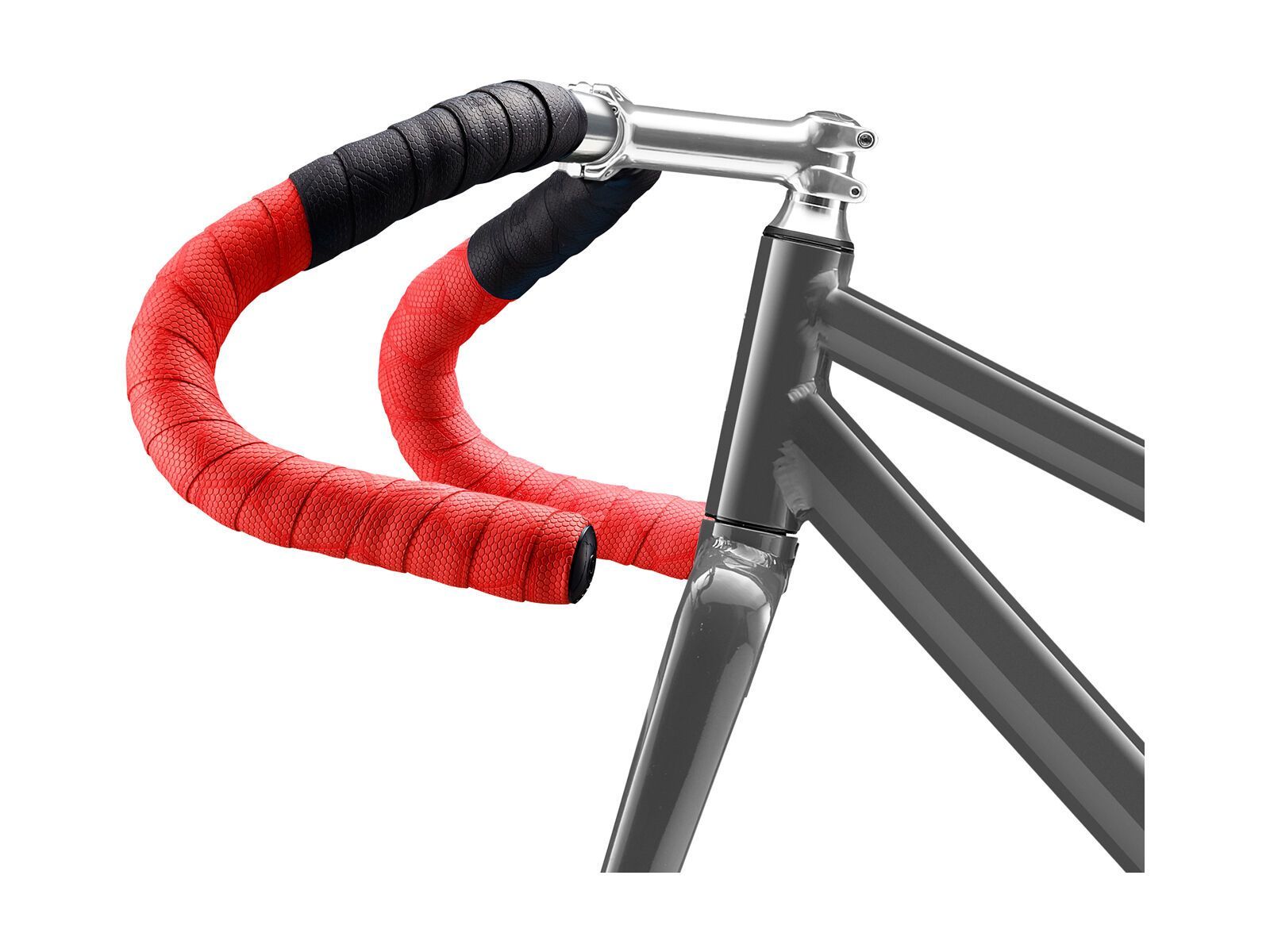 Fabric Hex Duo Bar Tape, black/red - Bild 2