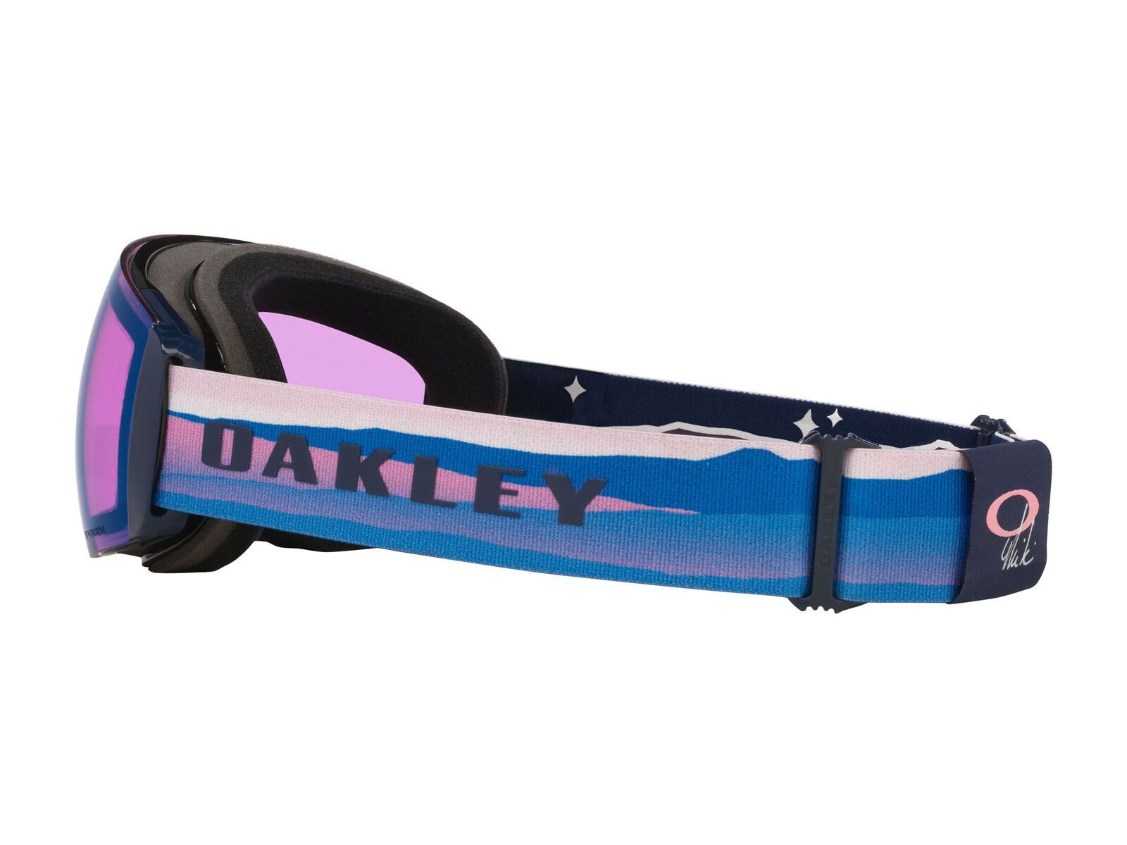 Oakley Flight Deck Pro M Mikaela Shiffrin Sign., Prizm Snow Iced Iridium & Sapphire Iridium - Bild 6