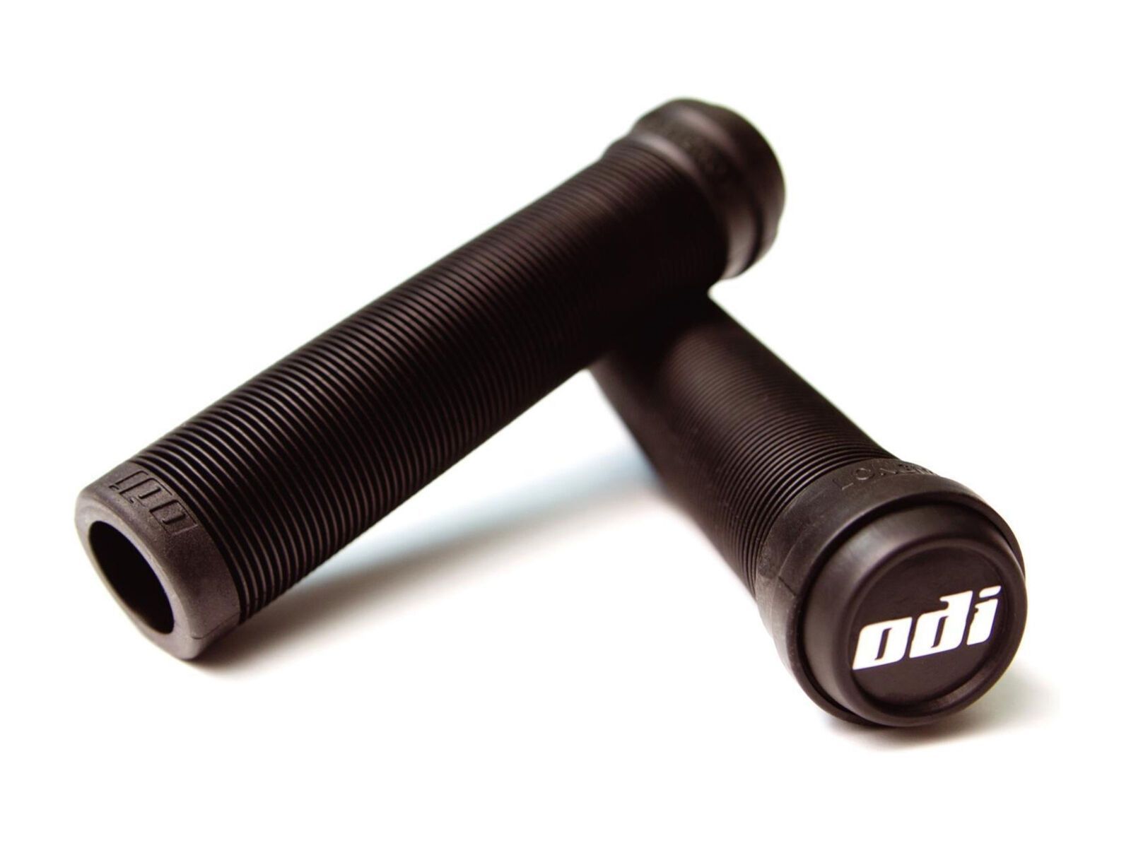 ODI Flangless Longneck SL BMX Grips, black - Bild 1