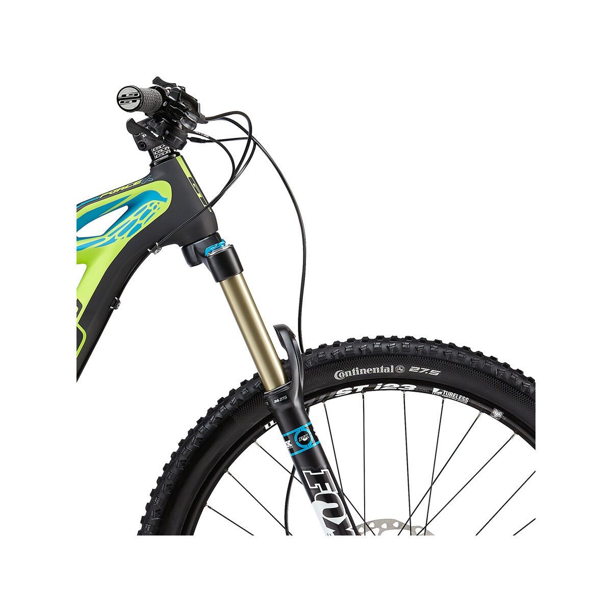 GT Force X Carbon Expert 27.5, blue/lime/raw - Bild 5