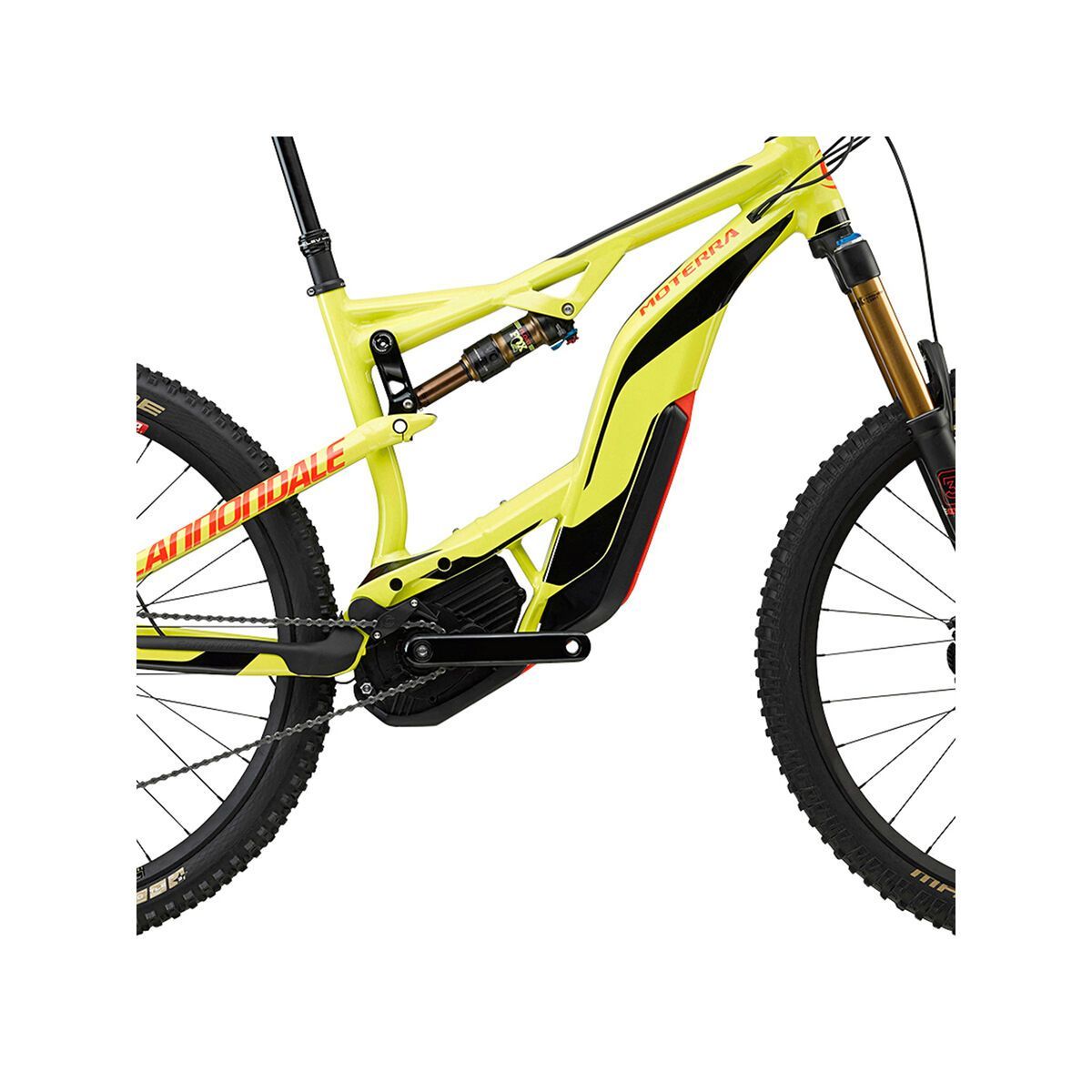 Cannondale Moterra LT 1, neon spring w/ acid red and jet black, gloss - NSP - Bild 3