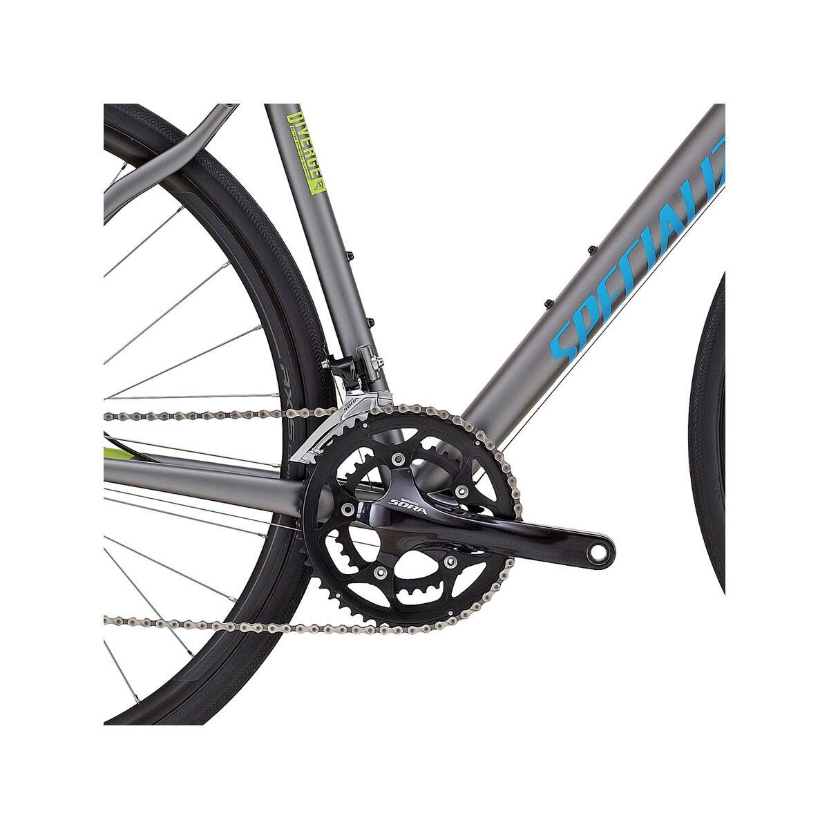 Specialized Diverge Sport A1 CEN, satin sterling/hyper/cyan - Bild 3