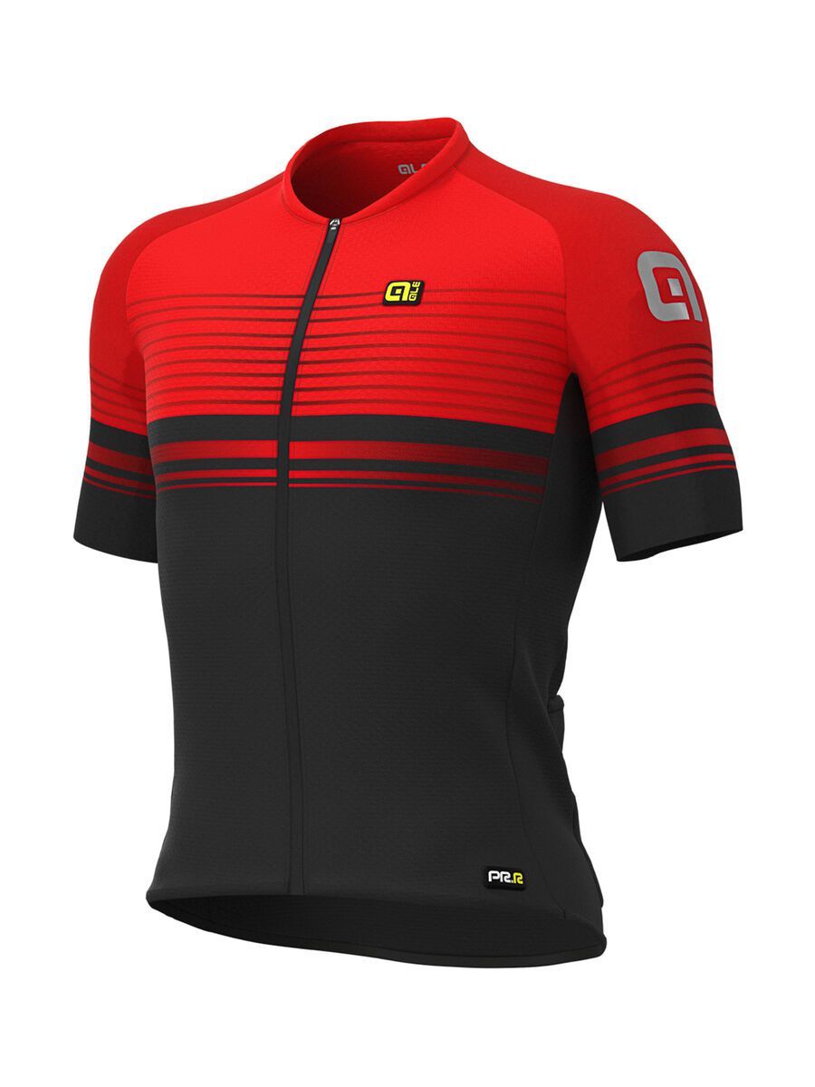 Ale Slide Jersey, black-red - Bild 1