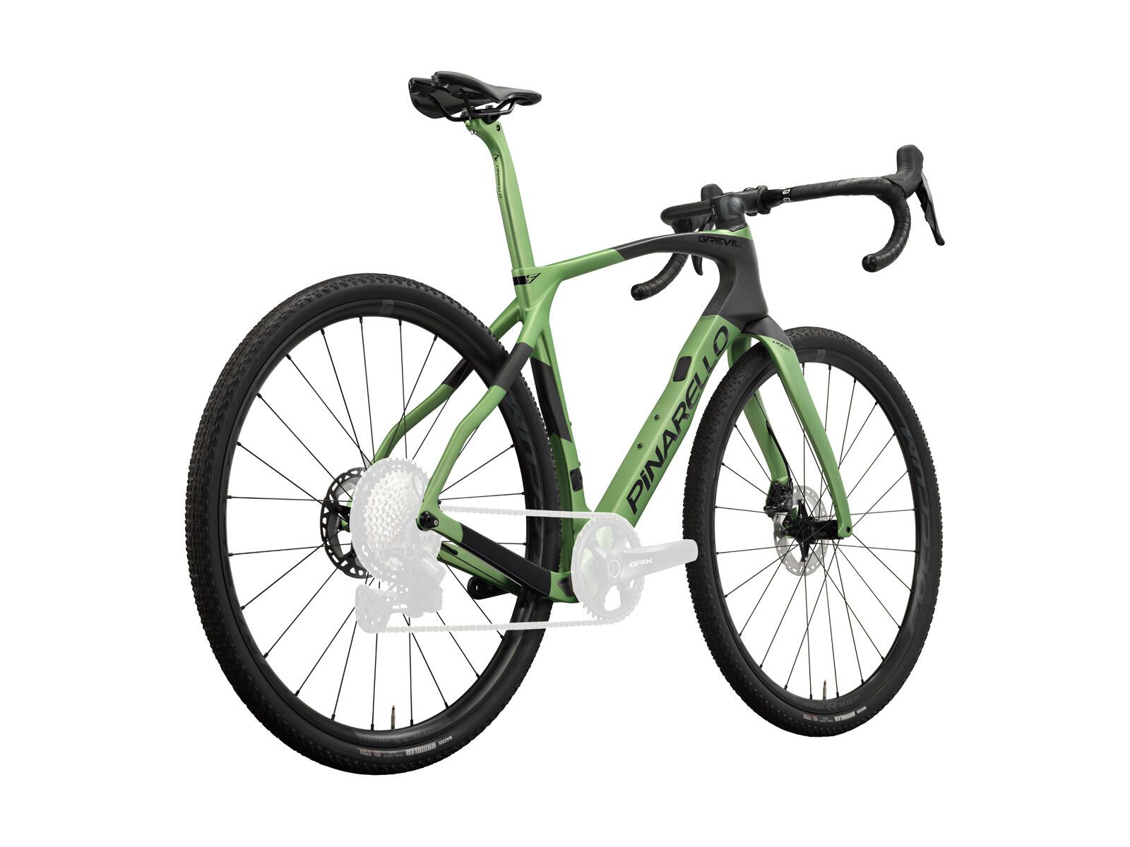 Pinarello Grevil F7 Ekar 1x13 / Fulcrum Rapid Red 500 DB - 700C, stone green - Bild 3