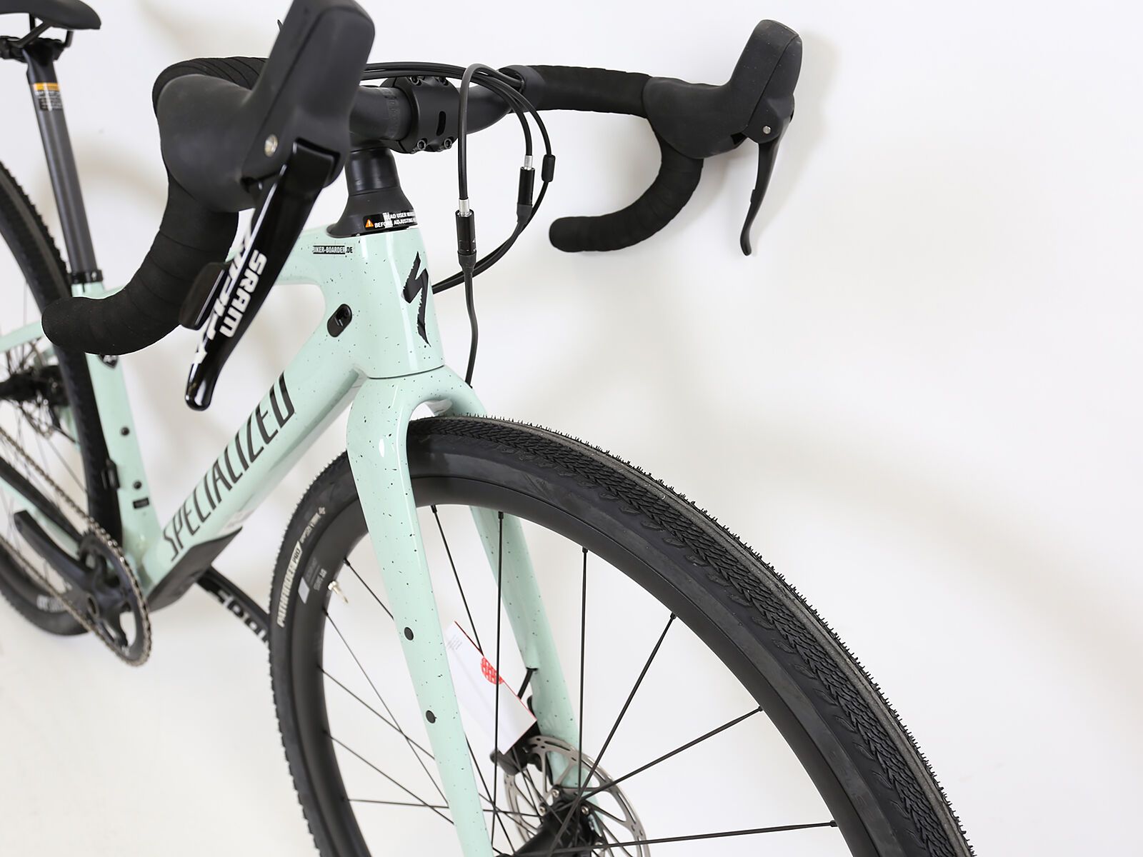 ***2. Wahl*** Specialized Diverge Sport Carbon – SRAM Apex gloss white sage/oak/black/chrome - Bild 7