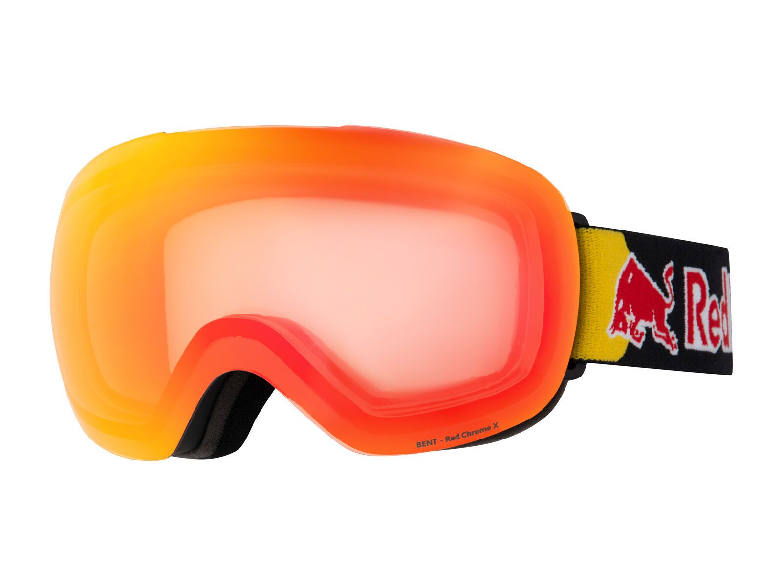 Red Bull Spect Eyewear Bent, Orange-Red Mirror / matt black - Bild 4