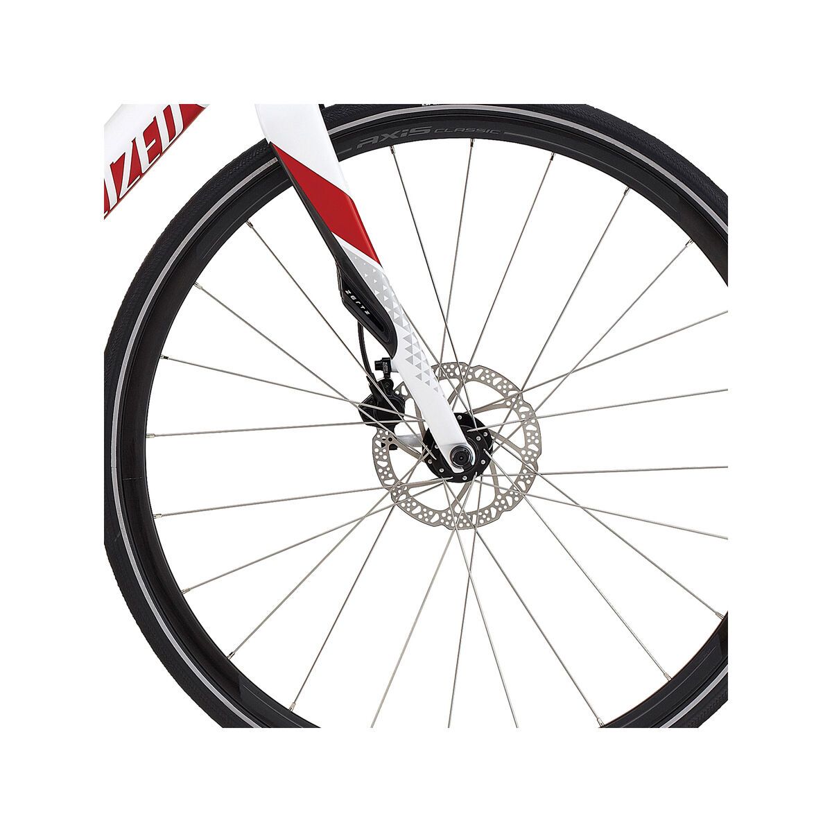 Specialized Sirrus Elite Carbon Disc, white/red/charcoal - Bild 2