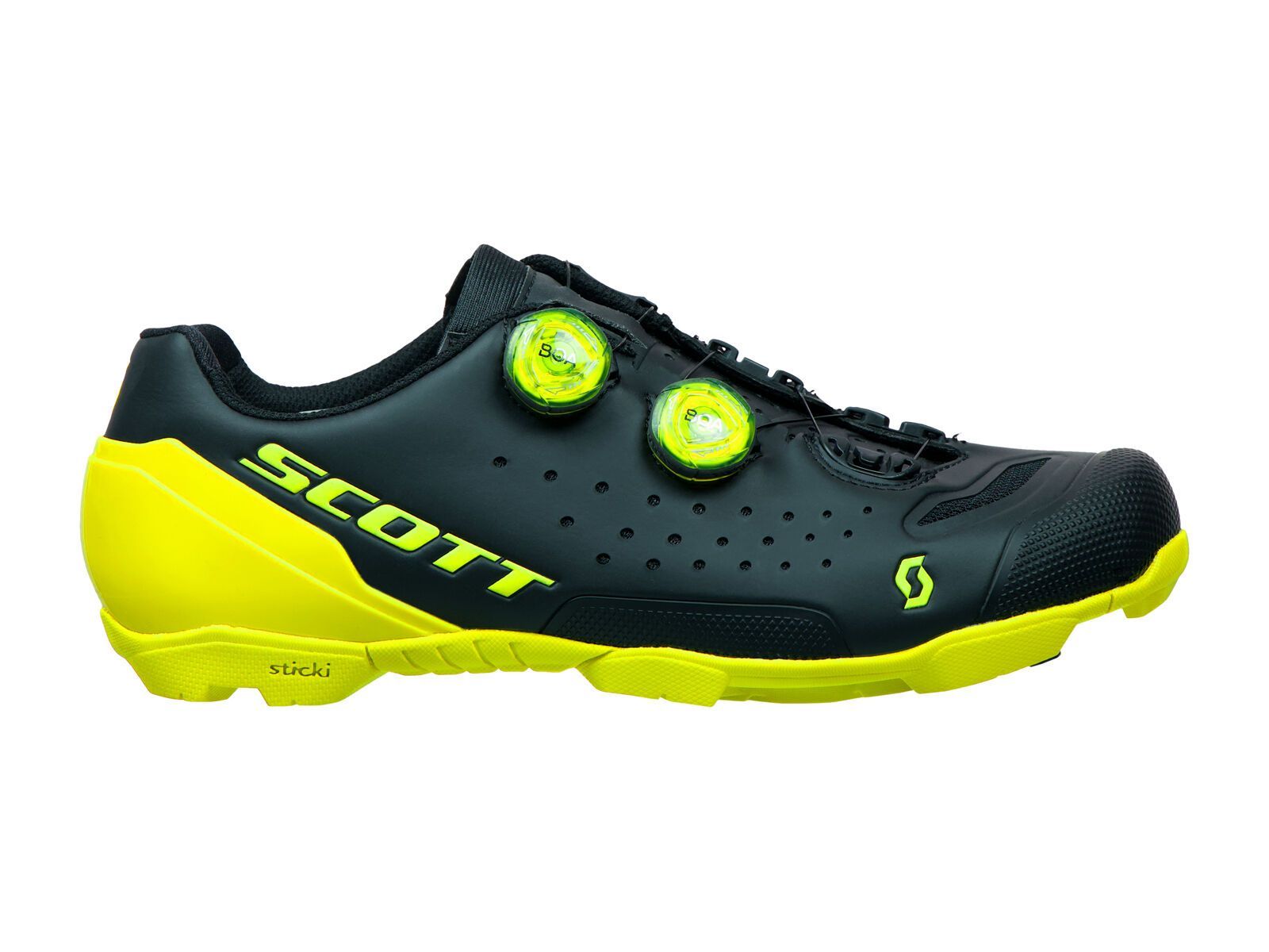 Scott MTB RC Shoe, matt black/sulphur yellow - Bild 3