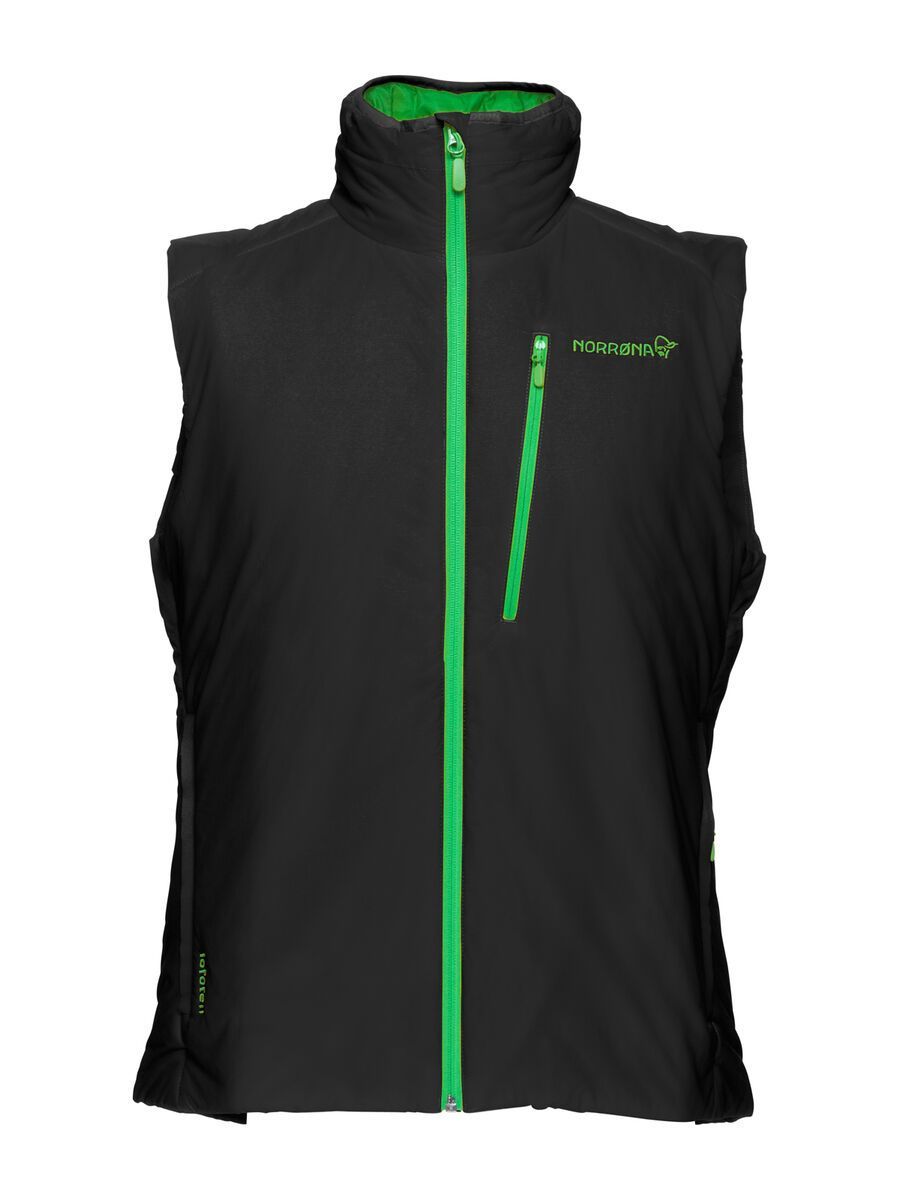 Norrona Lofoten Prima Loft 100 Vest, Caviar/Jungle Fever - Bild 1