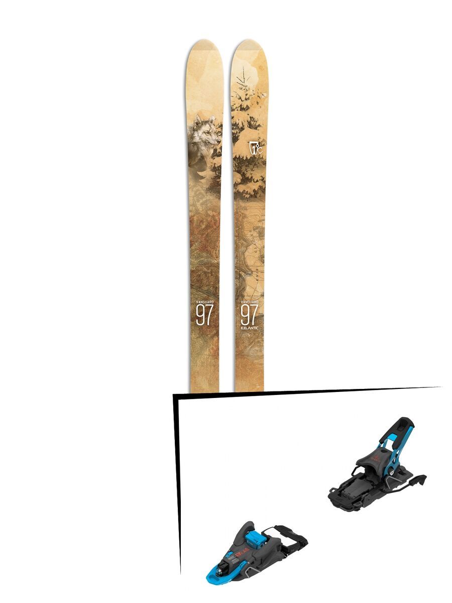 Set: Icelantic Vanguard 97 2017 + Salomon S/Lab Shift MNC (2212364) - Bild 1