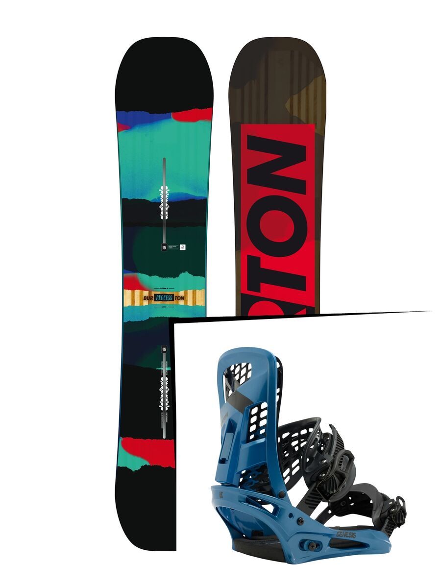 Burton Set: Process Flying V Wide 2016 + Burton Genesis - Bild 1