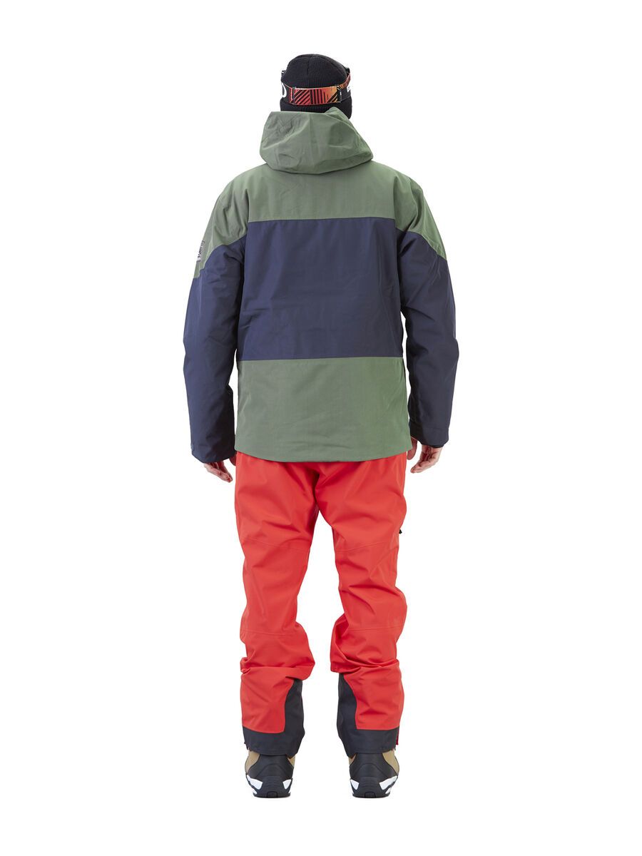 Picture Object Jacket, dark blulychen green - Bild 4