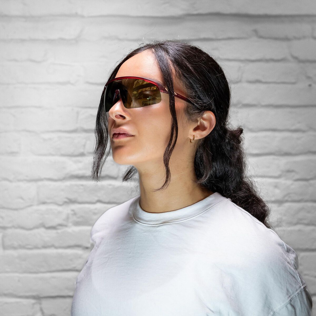 Alpina Turbo Pro S Q-Lite, Gold Mirror / red-translucent matt - Bild 7