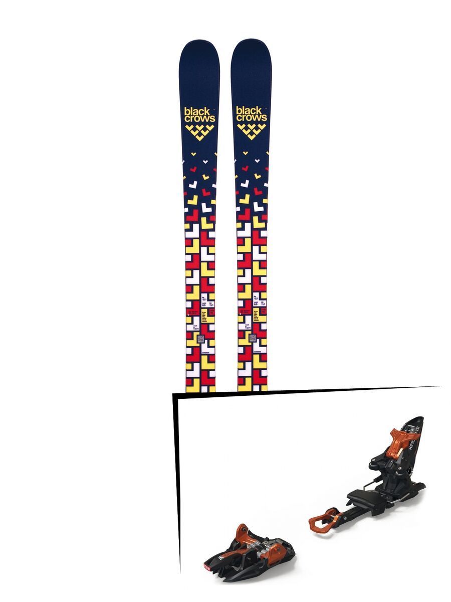 Set: Black Crows Junius 2018 + Marker Kingpin 10 black/copper - Bild 1