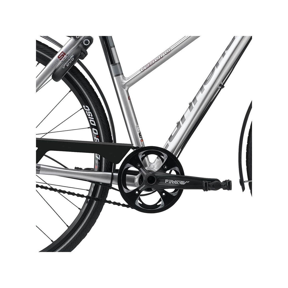 Cannondale Tesoro Mixte 0, brushed aluminum - Bild 2