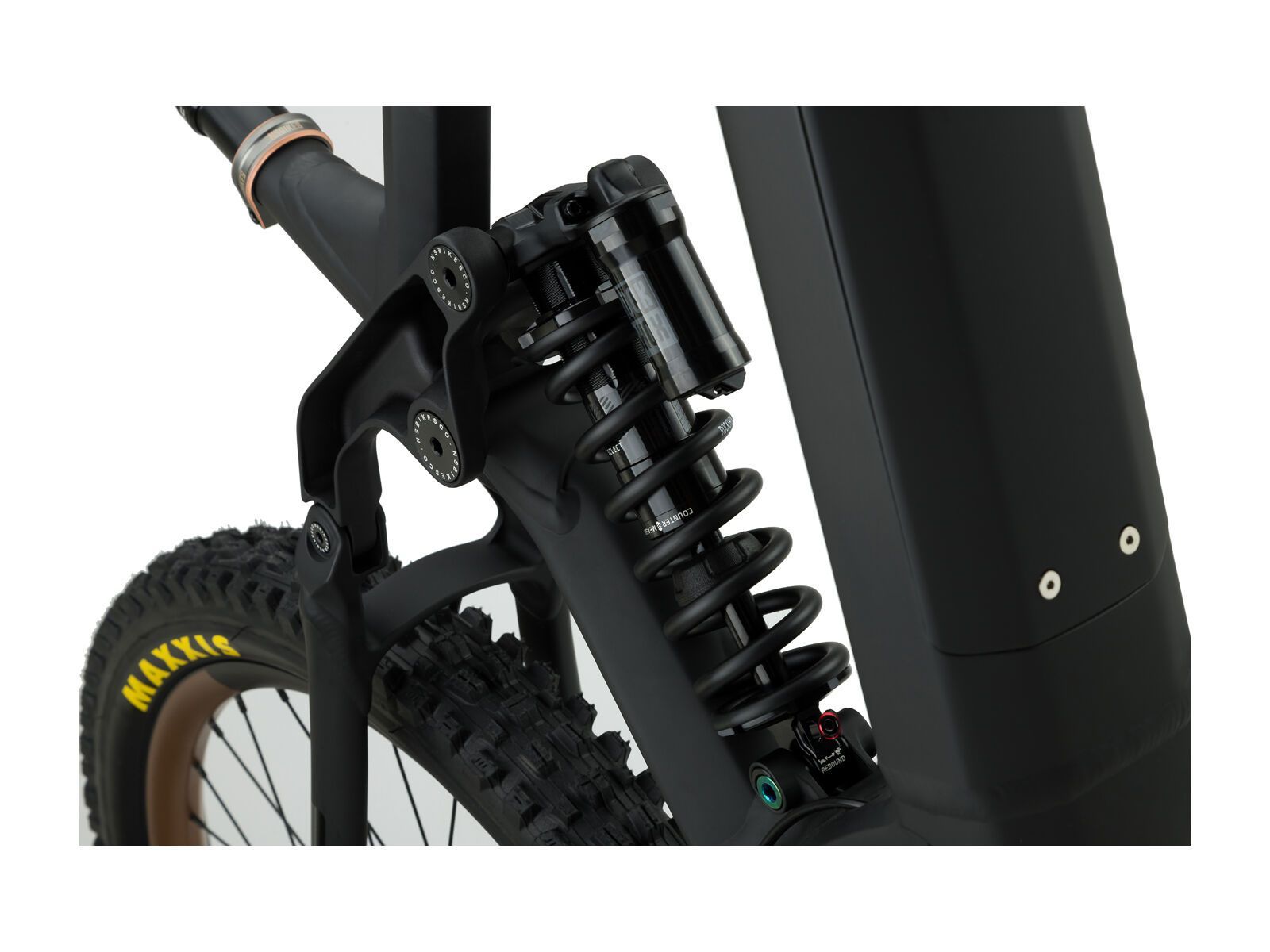 NS Bikes E-Fine 1 - Shimano Deore Bremsen, black/green - Bild 9