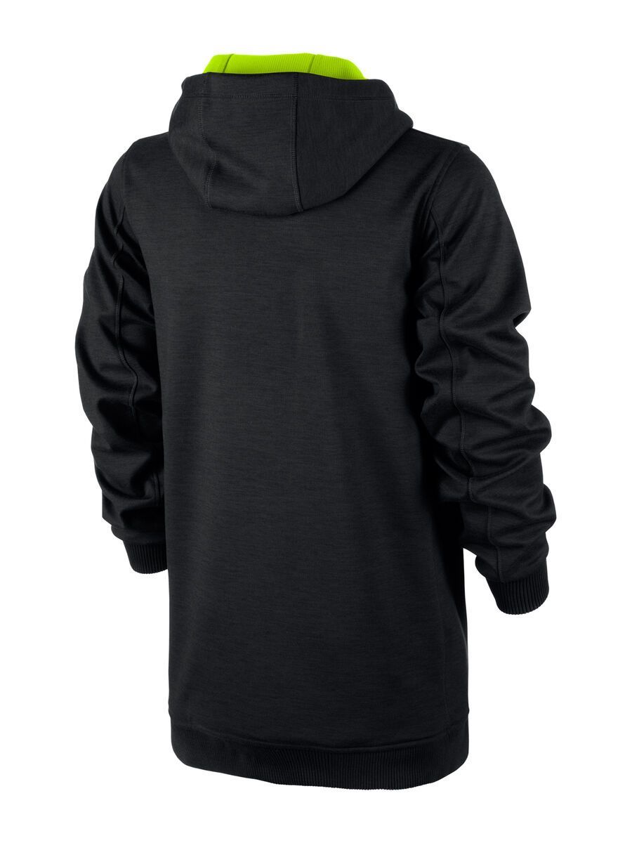 Nike Ration Pullover, Black Heather/Volt/Ivory - Bild 2