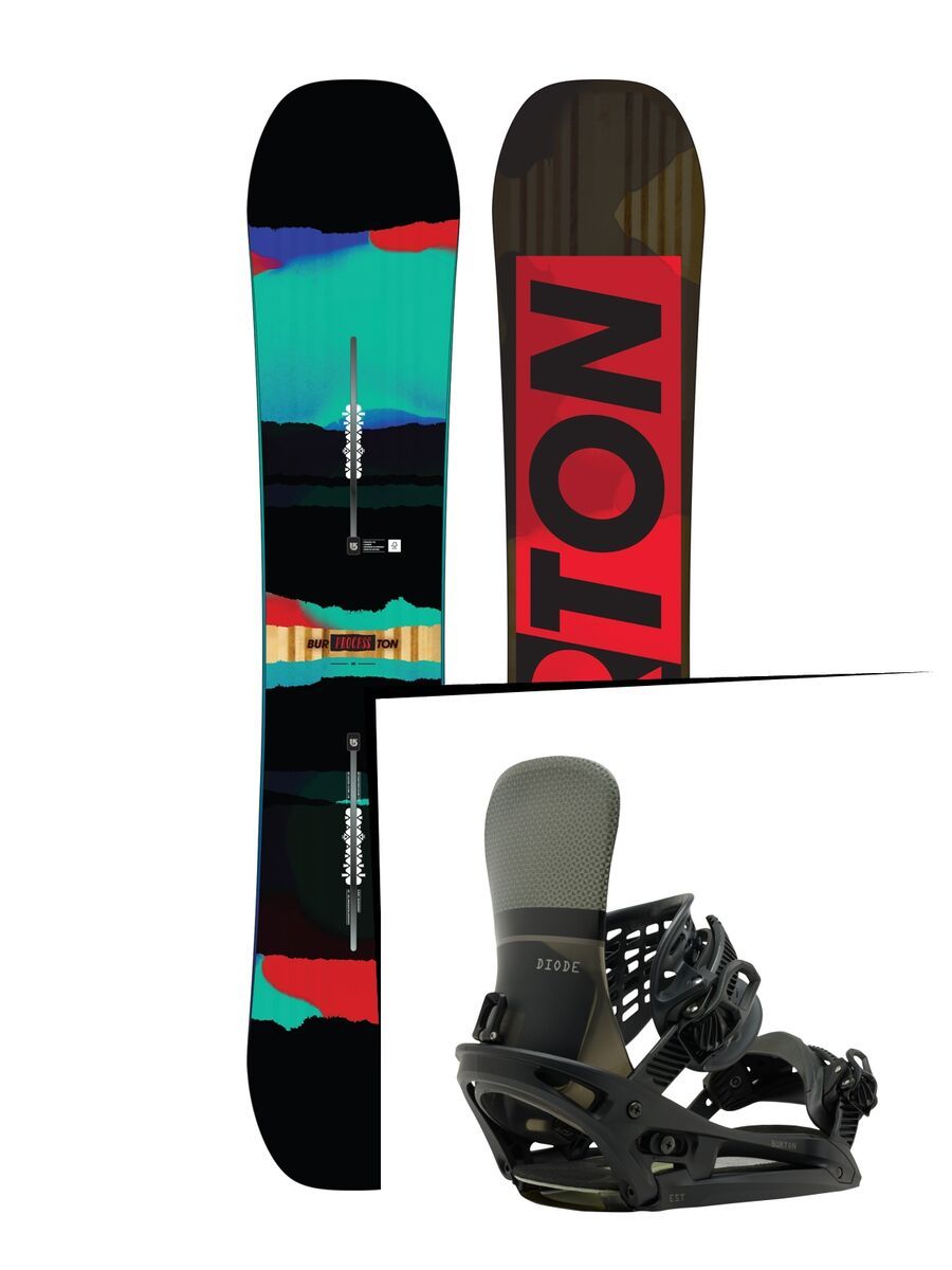 Burton Set: Process 2016 + Burton Diode EST - Bild 1