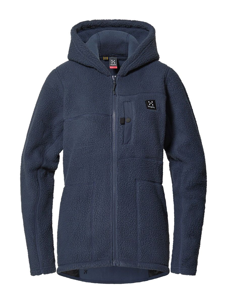 Haglöfs Malung Pile Hood Women tarn blue S 606959-3N5-S