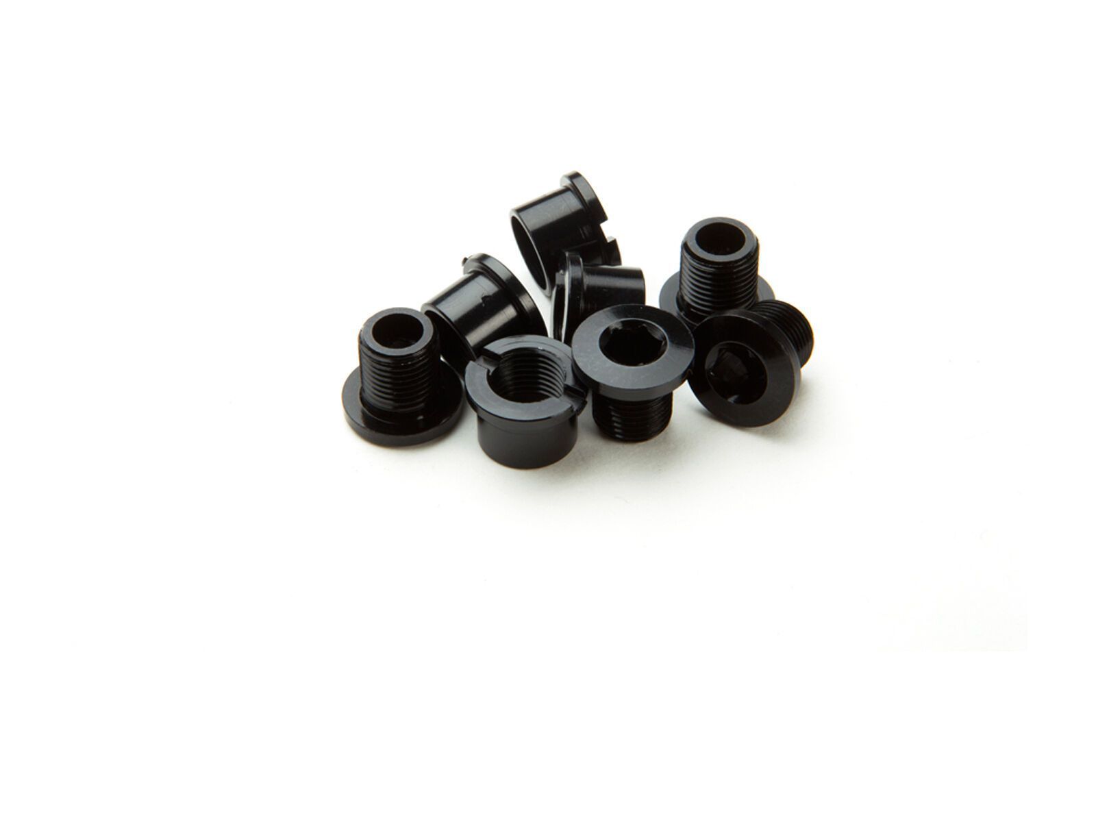 Race Face Bolt/Nut Pack Chainring Alu / Hex (4 Pack), black - Bild 1