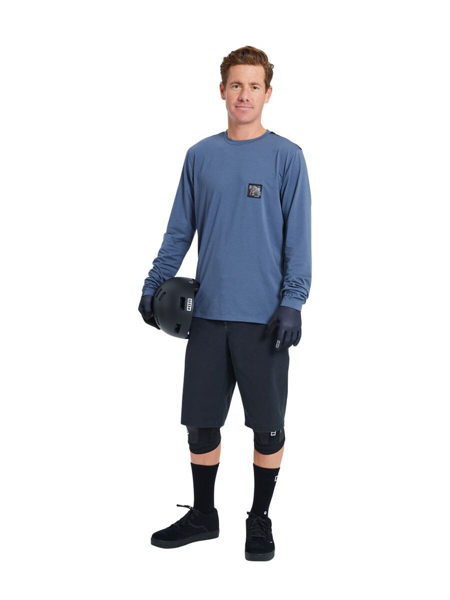 ION Jersey Seek Amp Longsleeve, storm blue - Bild 3