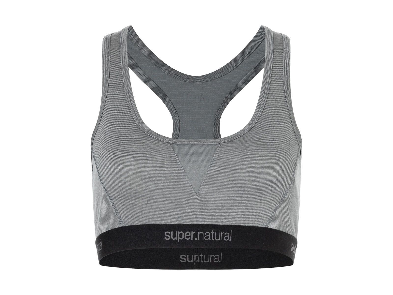 super.natural Tundra220 Semplice Bra Damen, cashmere grey melange - Bild 1