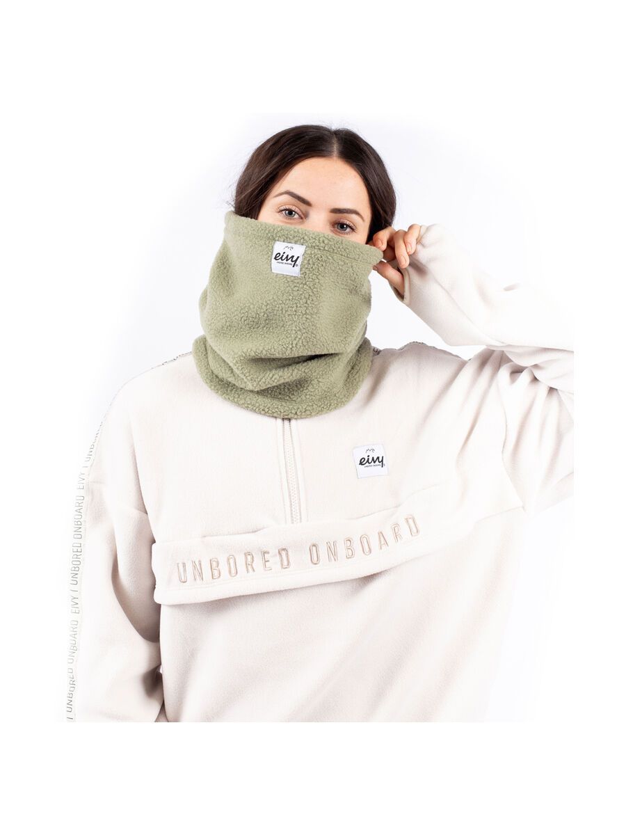 Eivy Adjustable Sherpa Neckwarmer, faded oak - Bild 2