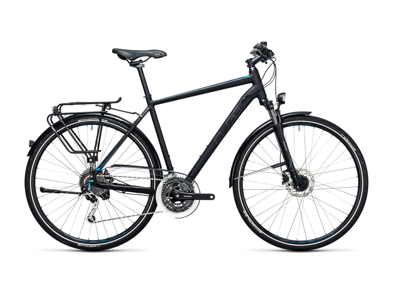 Cube Touring EXC, black´n´blue - Bild 1