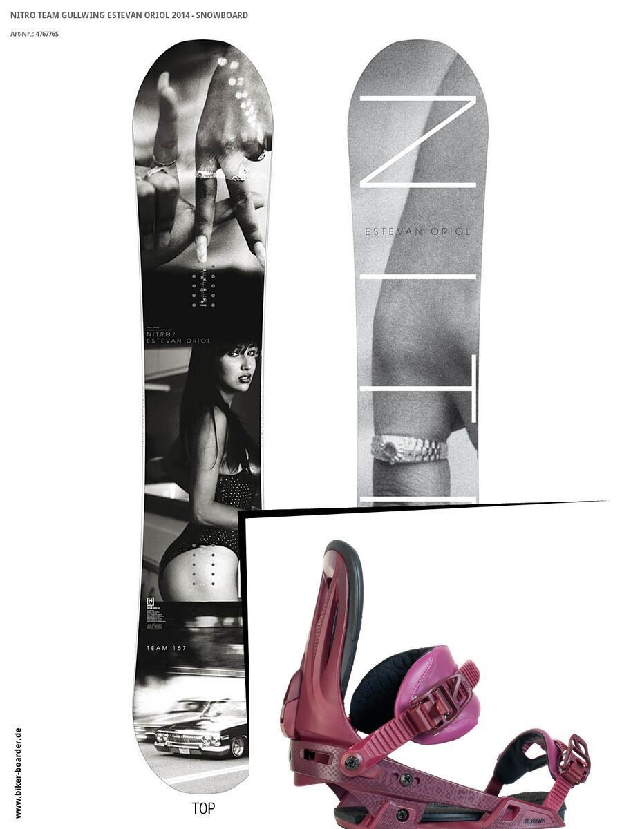 Set: Nitro Team Gullwing Estevan Oriol  +  Blackhawk (476813S) - Bild 1