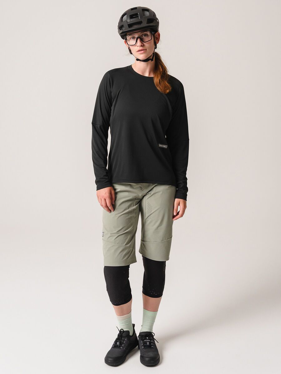 Ortovox Sequence Trail Shorts W, green sage - Bild 3