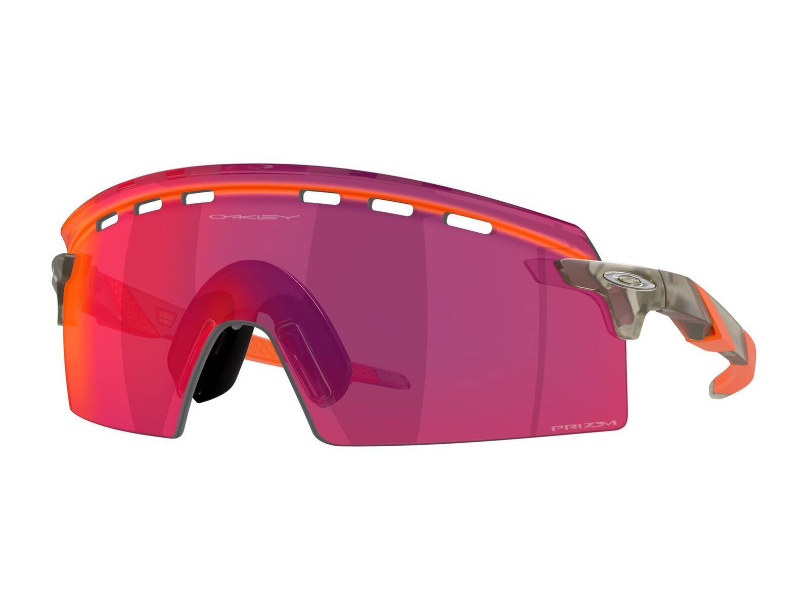 Oakley Encoder Strike Vented, Prizm Road / matte grey ink - Bild 1