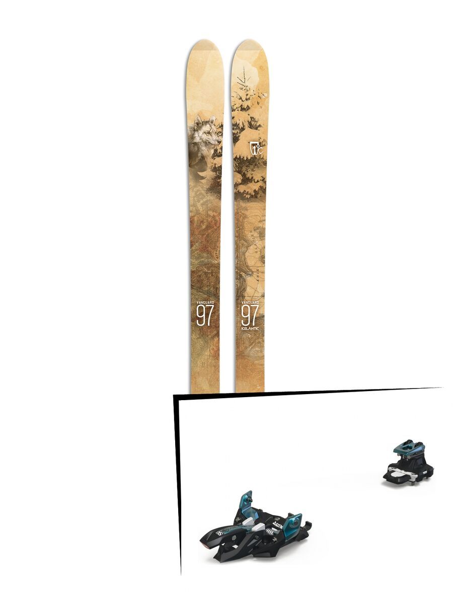 Set: Icelantic Vanguard 97 2017 + Marker Alpinist 9 (2319305) - Bild 1