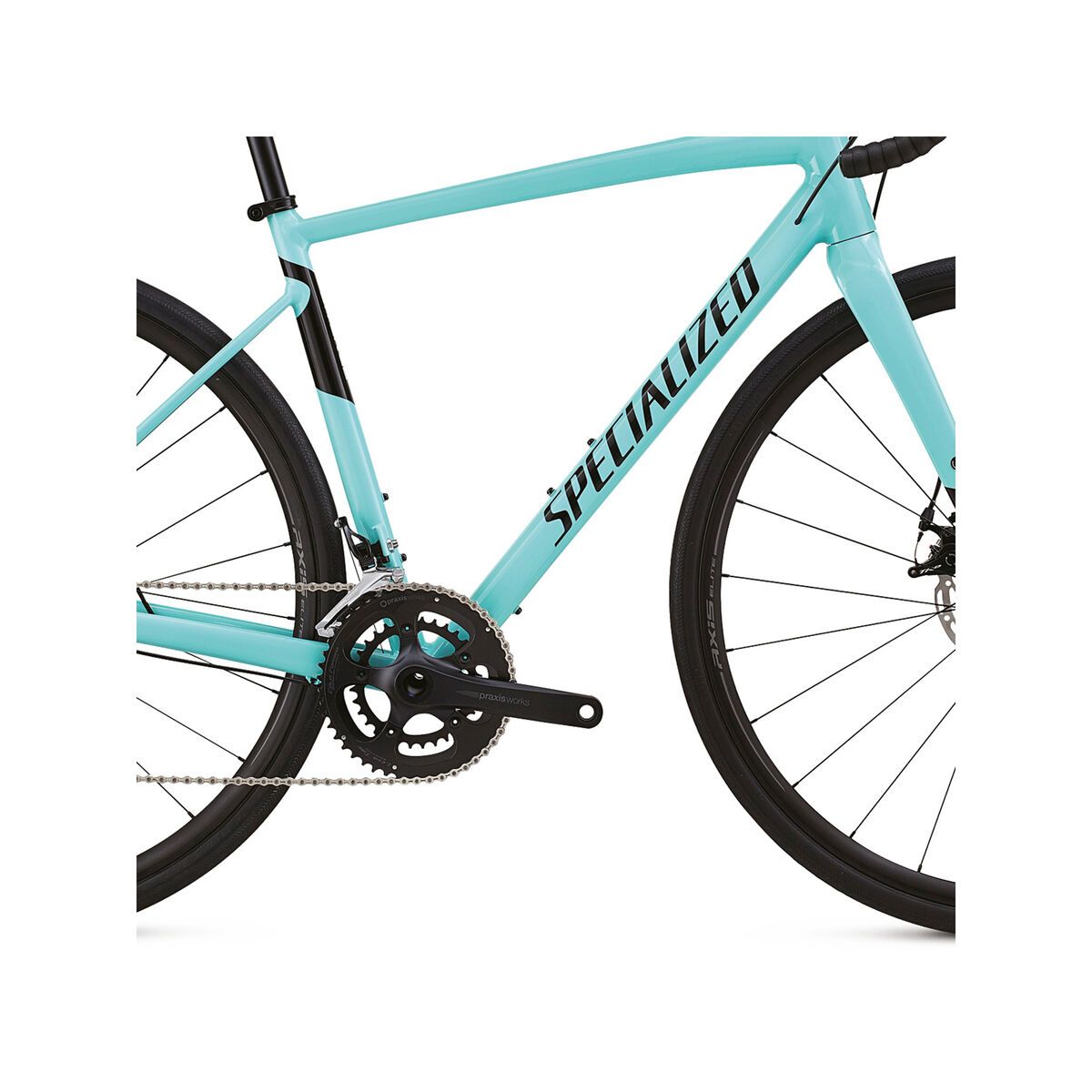 Specialized Diverge Comp E5, gloss light turquoise/tarmac black - Bild 5